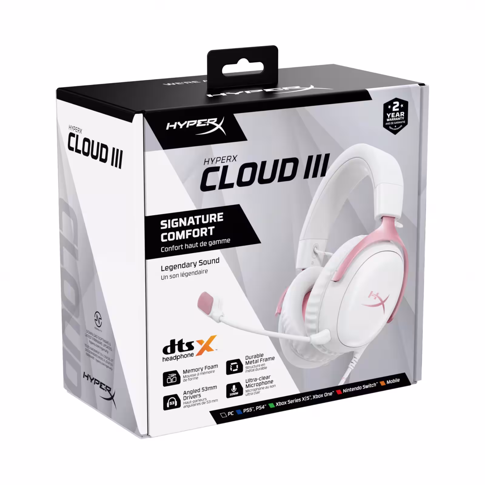 HyperX Cloud III WHITE EDITION
