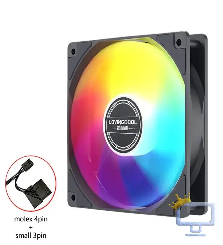 PKK-120B molex 4pin + small 3 pin Computer fans