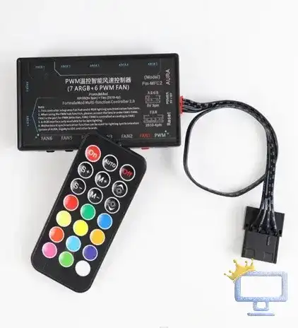 RGB Controller 6 PINS 10 PORTS WITH REMOTE