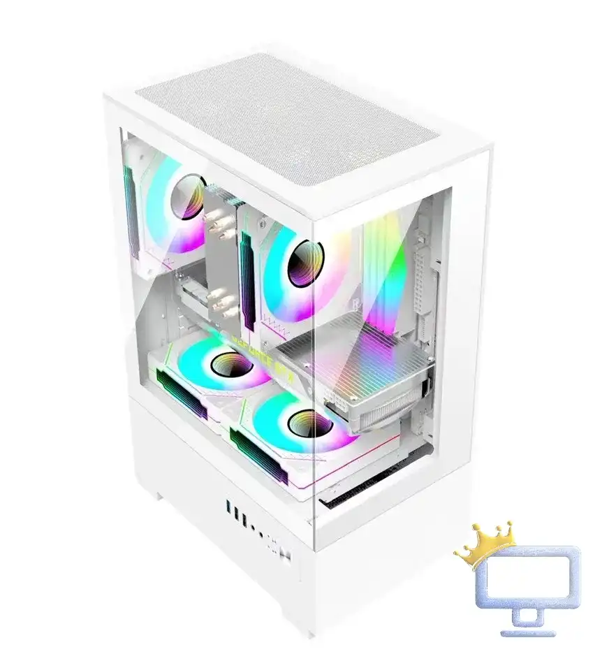 LC-501 white case Motherboard: M-ATX/ITX | NO FANS |