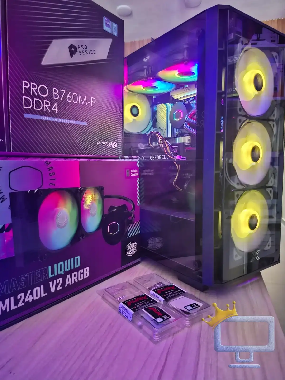 High End Desktop i7-12/RTX 4060/1terra nvme