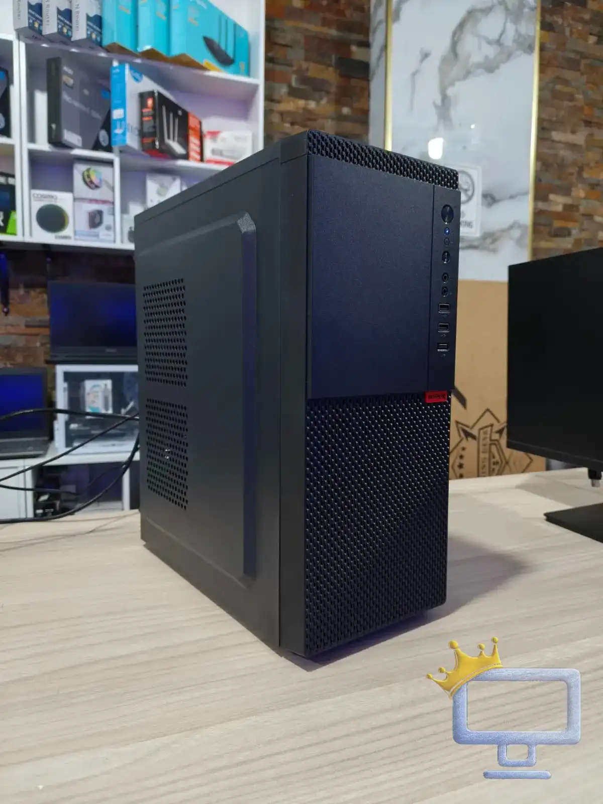 Office Work And Business Computer