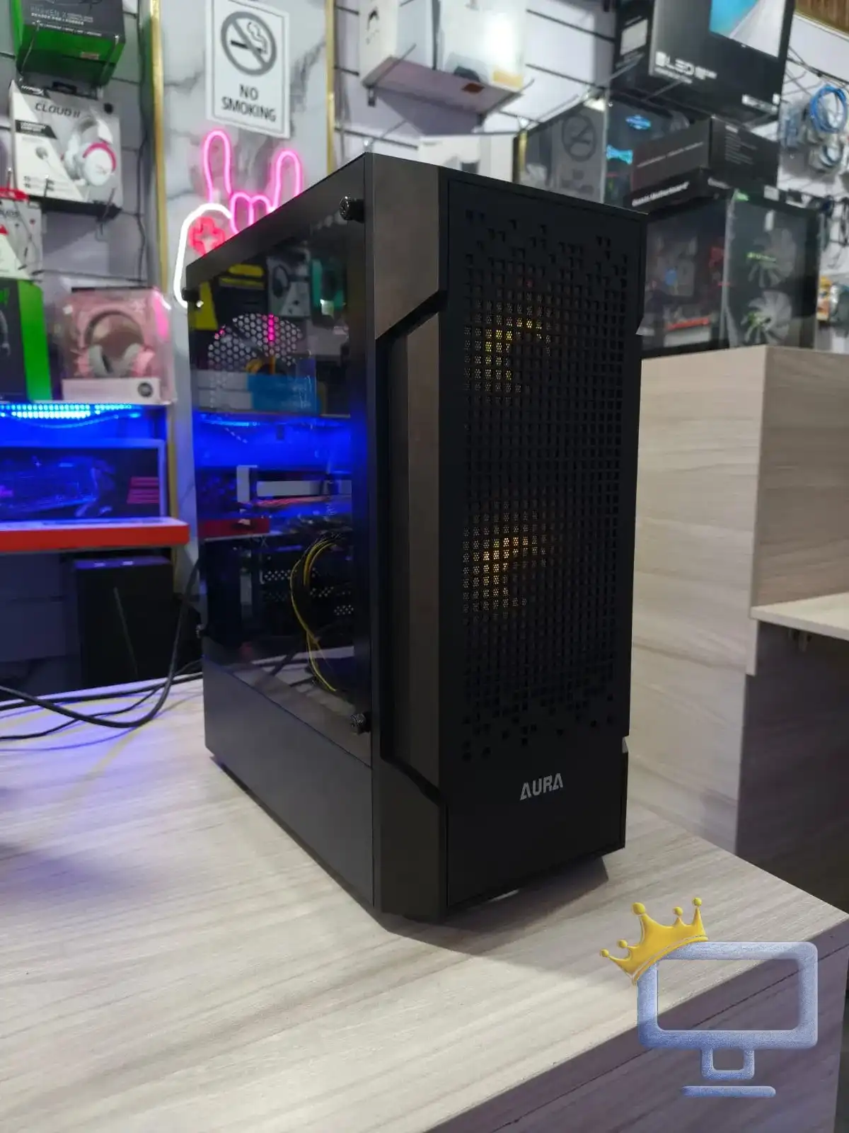Aura Black Gaming Computer